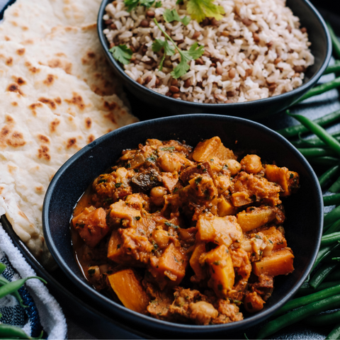 Chickpea & Roasted Veg Korma 300g