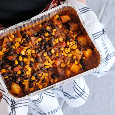 Smoky Mexican Pulled Pork & Basmati Rice Combo 570g