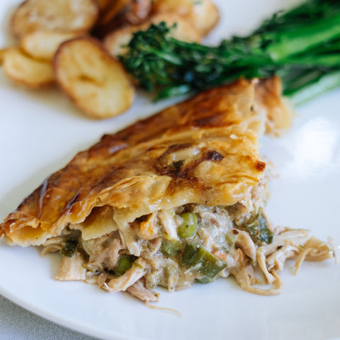 Chicken, Bacon & Leek Pie 350g